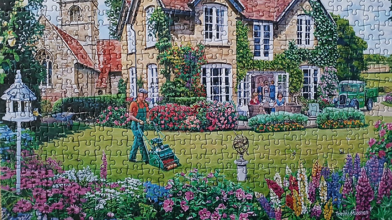 Vicarage Garden - 500 Teile