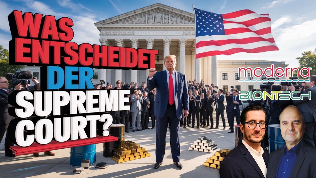 Iran Ultimatum befeuert ÖL Preis - Gold & Silber - Supreme Court & Zölle? Biontech verklagt Moderna