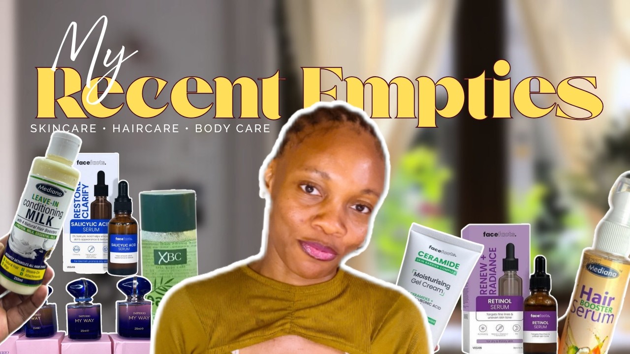 Recent empties....buy or pass? Skincare, haircare and more