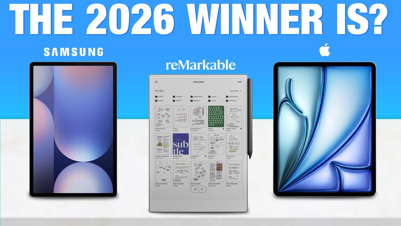Best Tablets for Note Taking in 2026 &ndash; Digital Notebooks You&rsquo;ll Love!