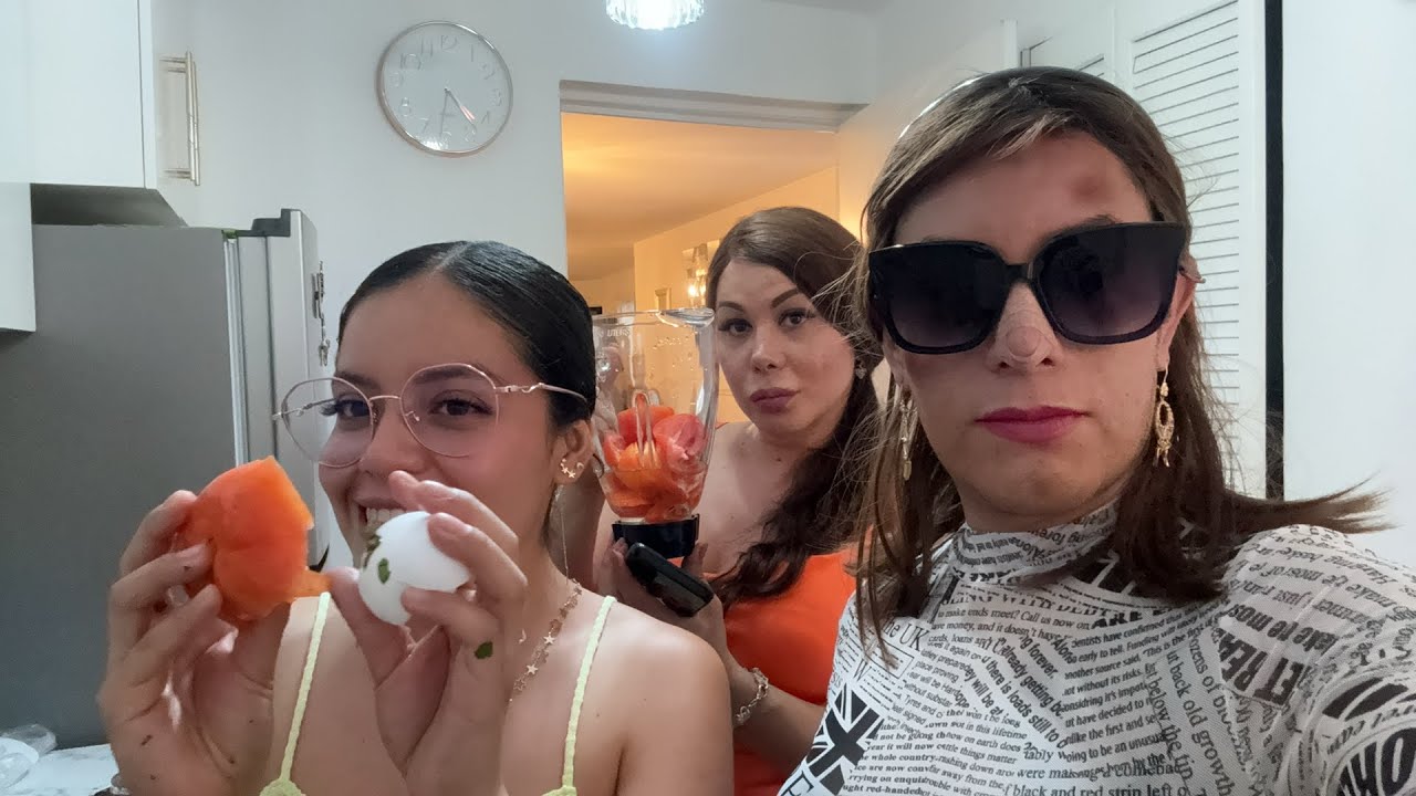 Cocinando toda escandalosa