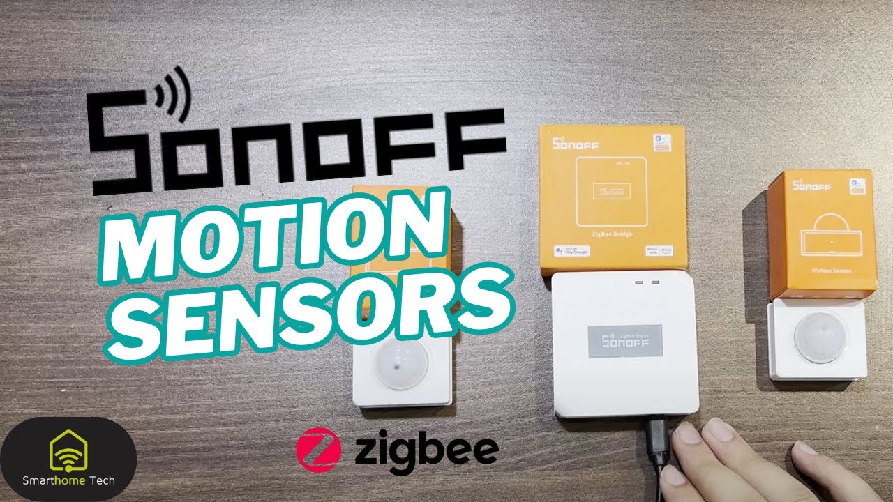Motion Sensor Lights | Review of Zigbee Sonoff PIR Sensors SNZB-03 and Zigbee Bridge #sonoff