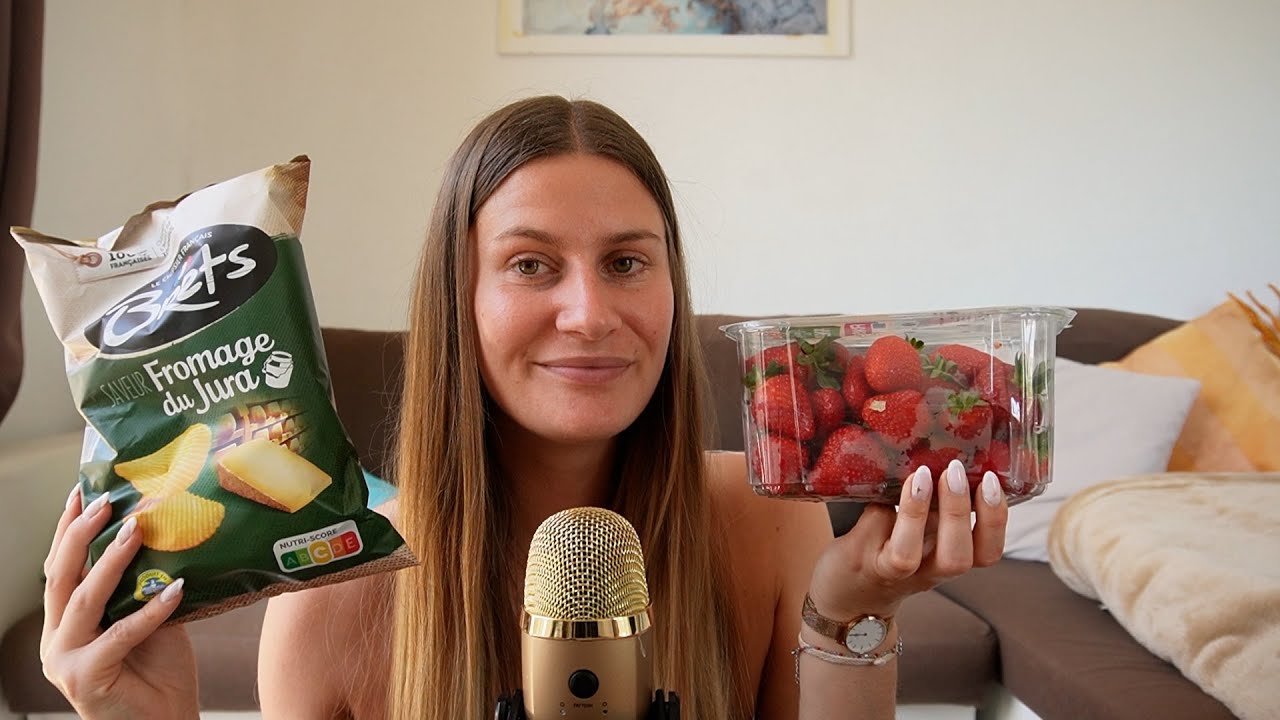 ASMR FRANÇAIS | Retour de courses 🍓