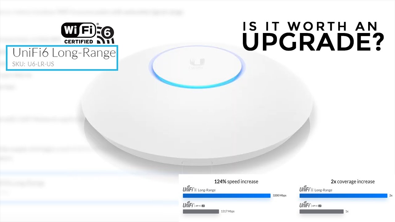 Unifi6 LR unboxing and review