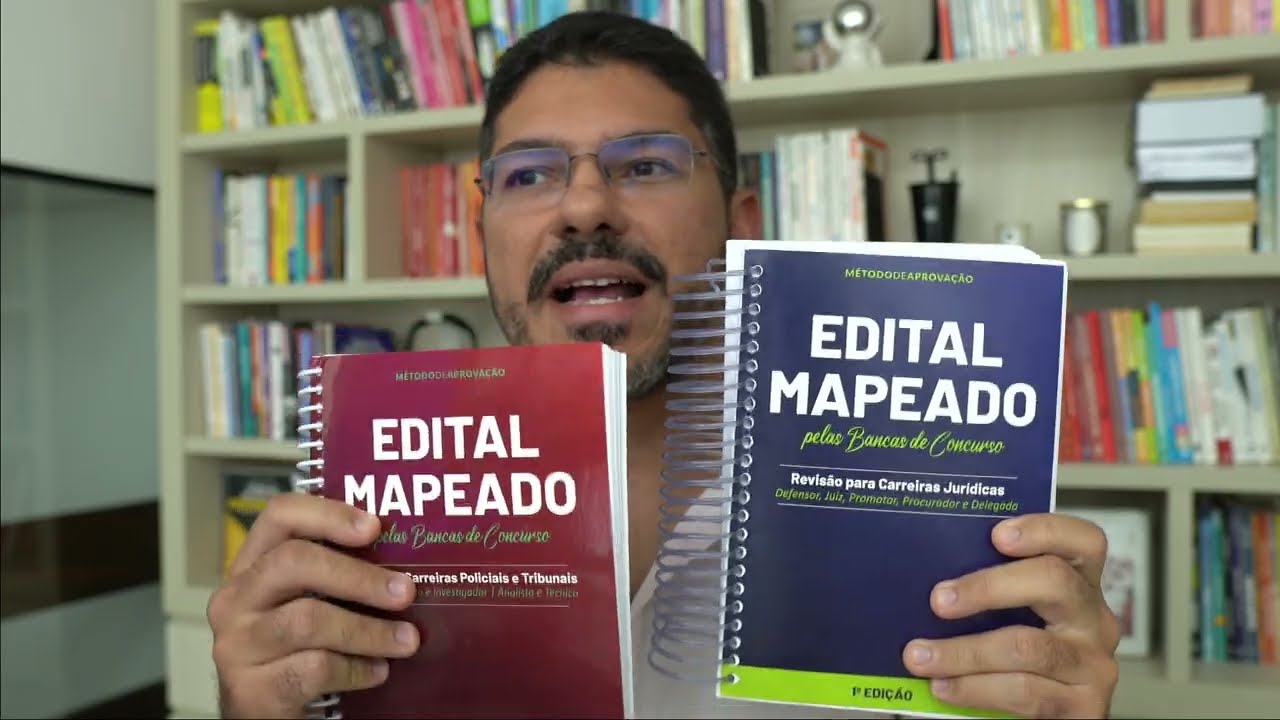 Como FUNCIONA o EDITAL MAPEADO para Concursos?