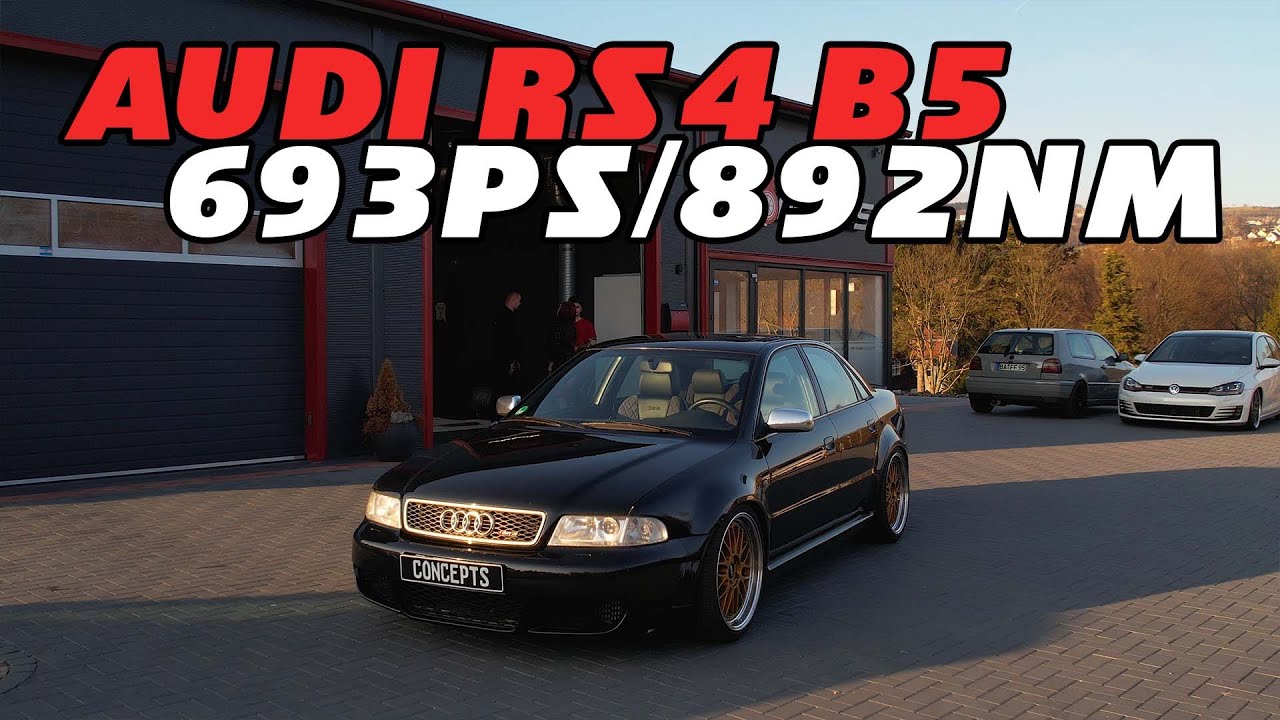 AUDI RS4 B5 LIMO - 693PS/892NM