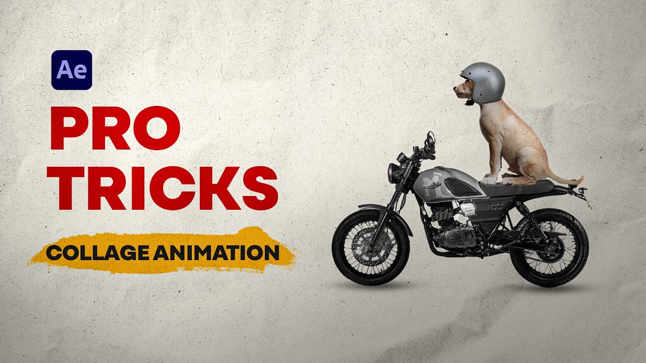 How To Make A Collage Animation in After Effects | Full Tutorial