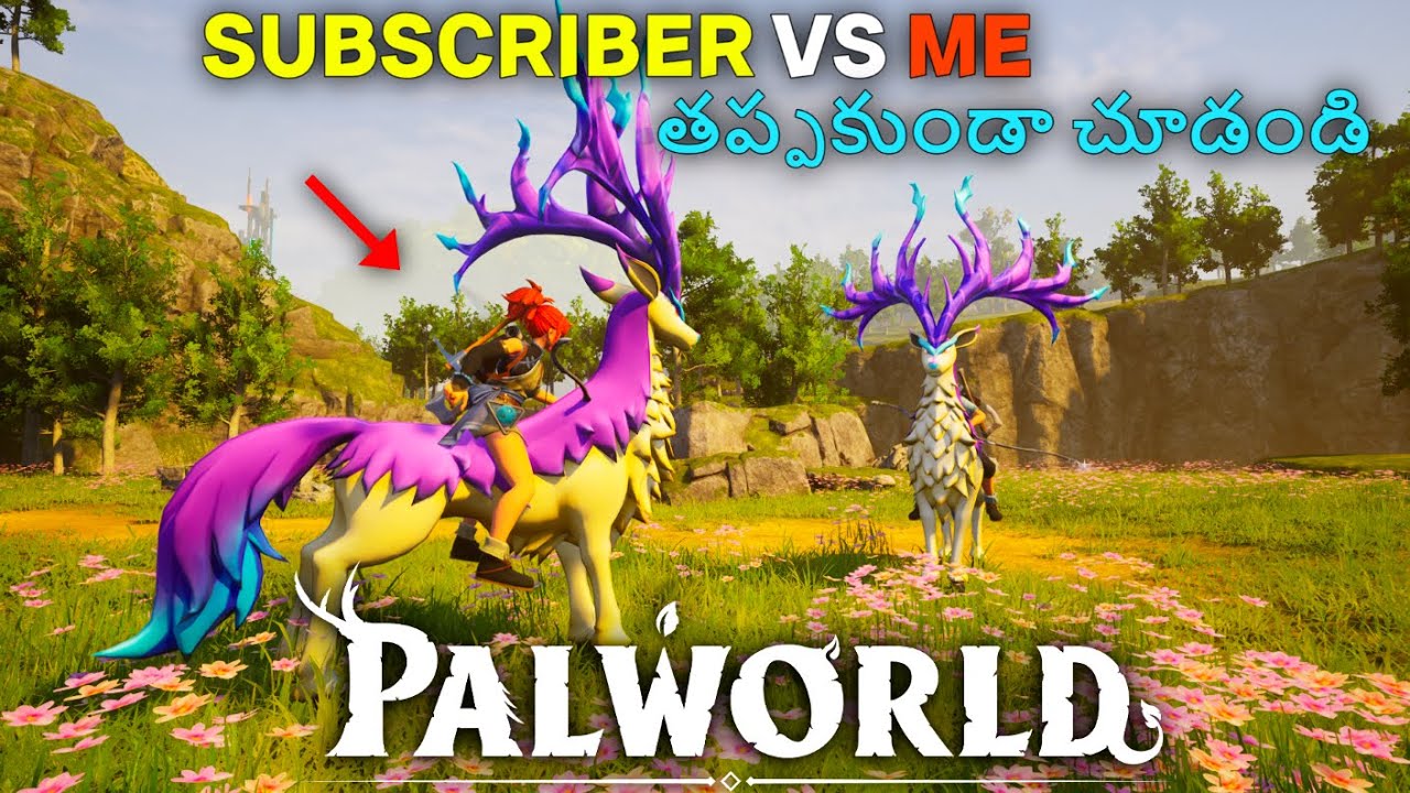 PALWORLD (తప్పకుండా చూడండి) |  SUBSCRIBER VS ME | @VIXZIGAME09 