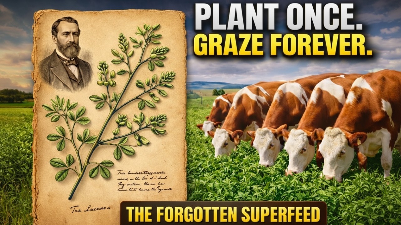 Plant Once, Graze Forever: Why is This Superfeed Kept a Secret? Feeds Animals for Years