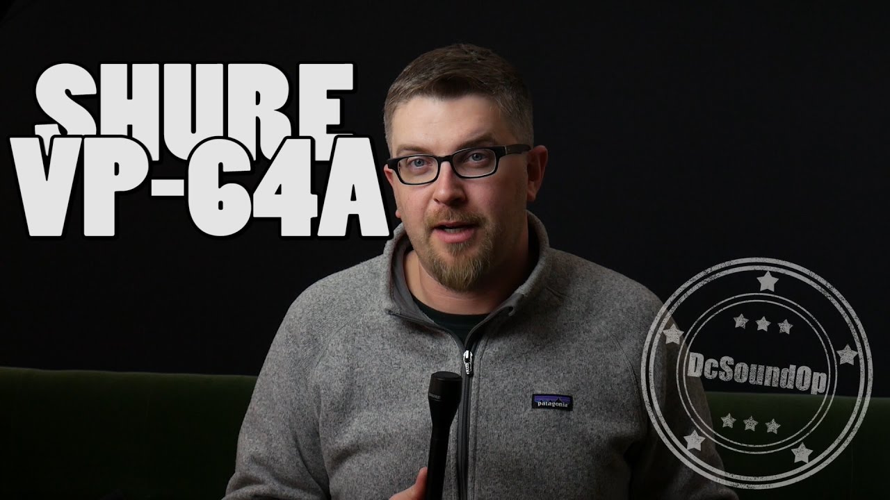 #49 - Shure VP64a ENG Mic Review 🎤🤔