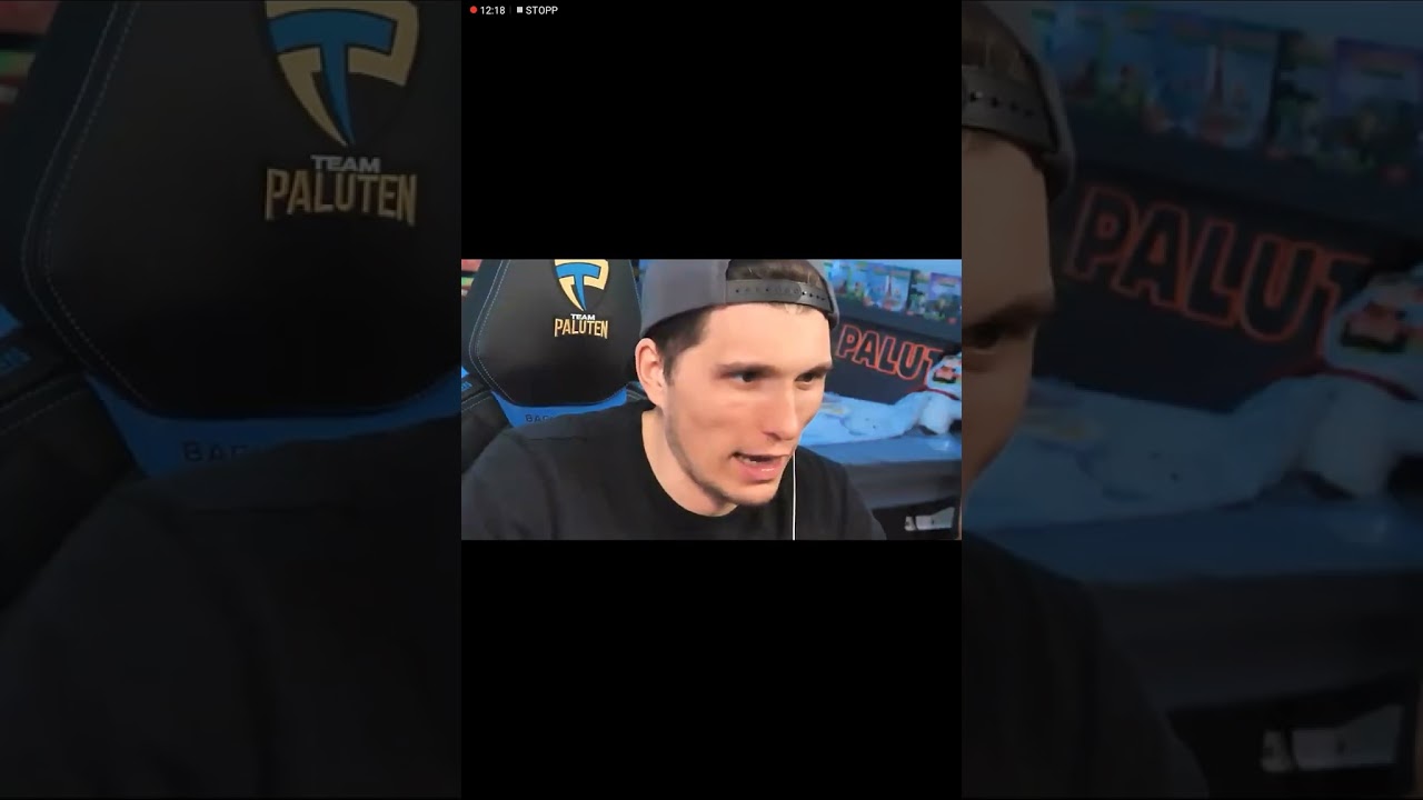 Ich reagiere auf mein eigenes Spiel was Paluten gespielt hat es war spannent für mich