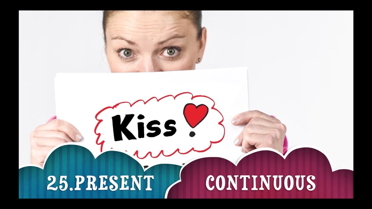 25. PRESENT CONTINUOUS czyli czynności niedokończone, #Angielskiw100Minut