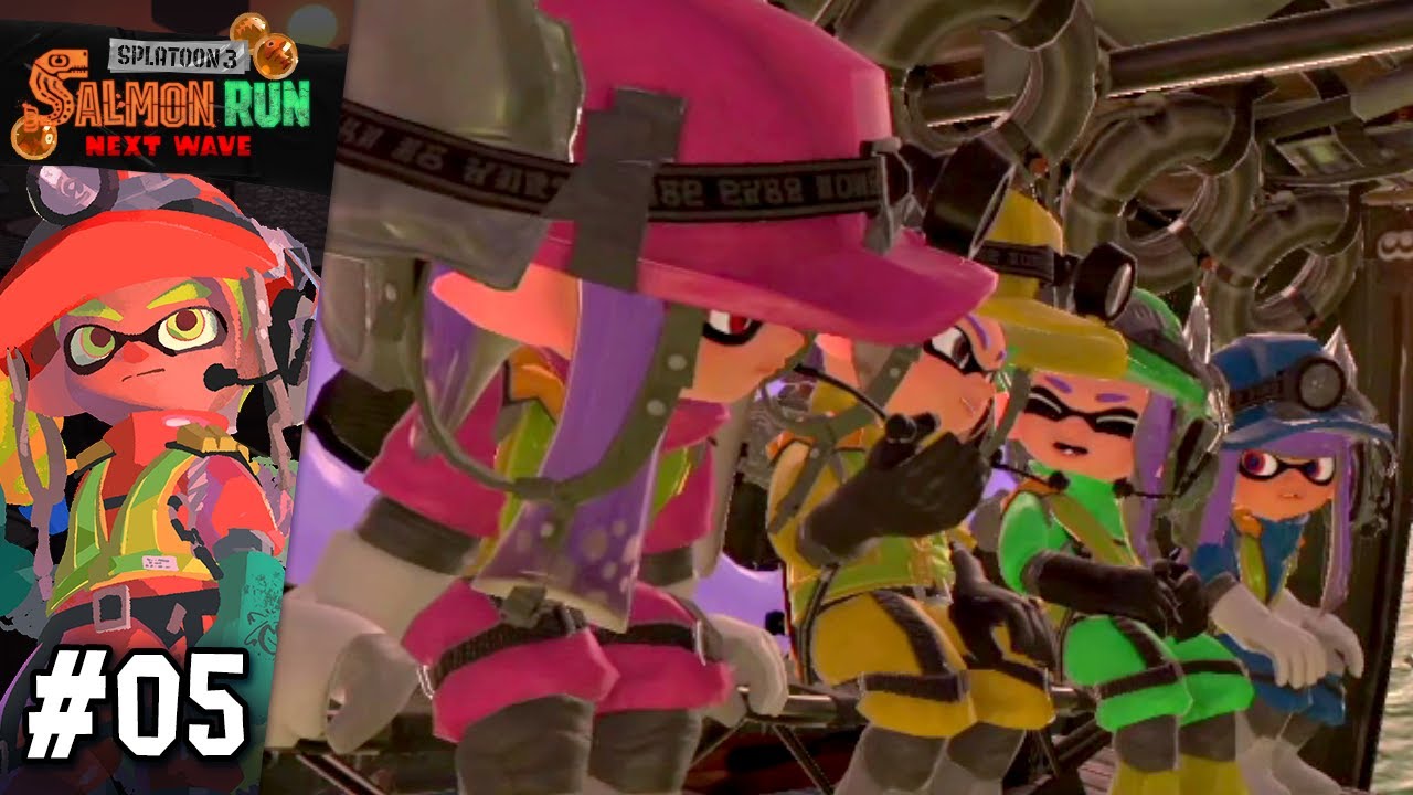 Changement de couleur - Salmon Run Next Wave (Splatoon 3) #05