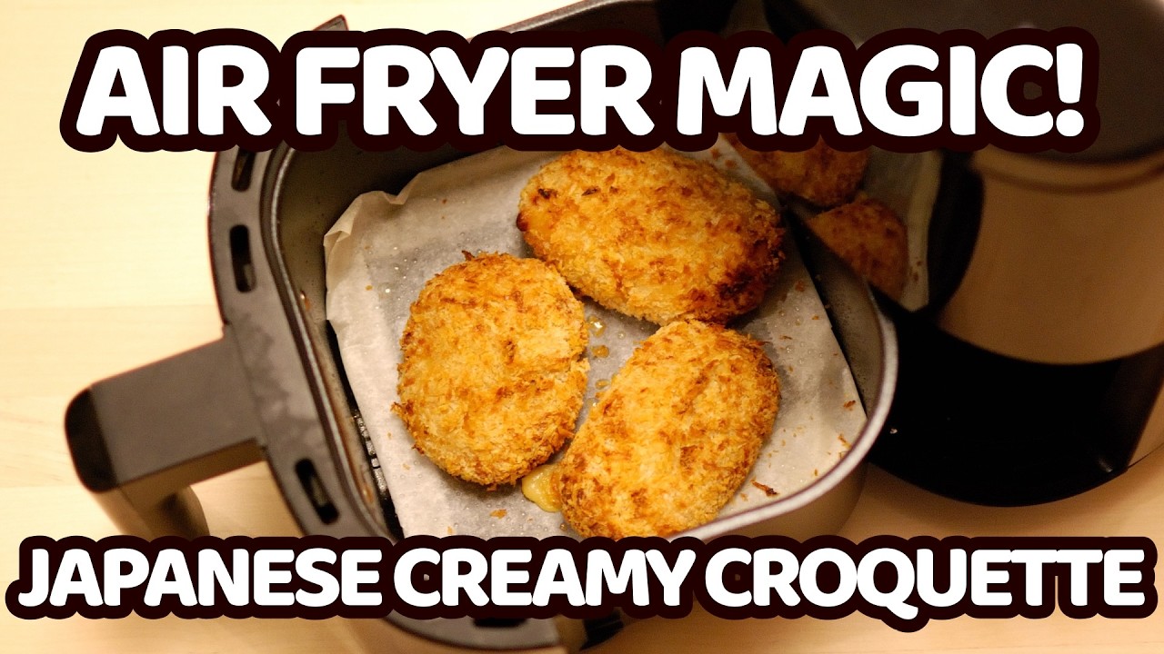 This Addictive Air Fryer Japanese Creamy Corn Croquette is My New Obsession!