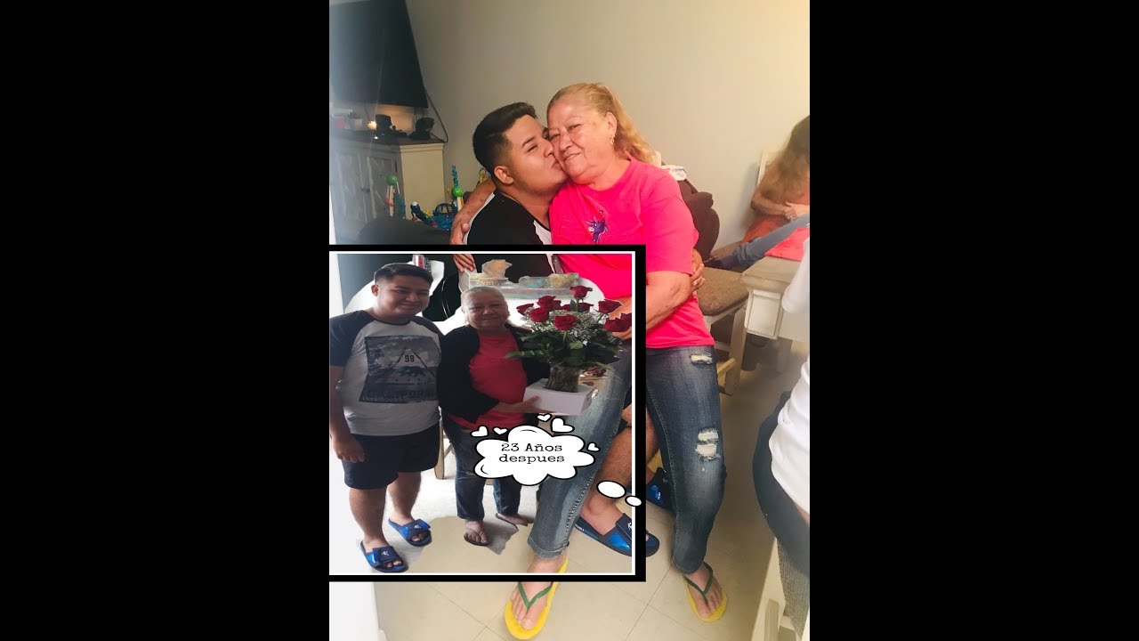 Mama sorprende a hijo después de no verlo en 23 años| historia Hermosa