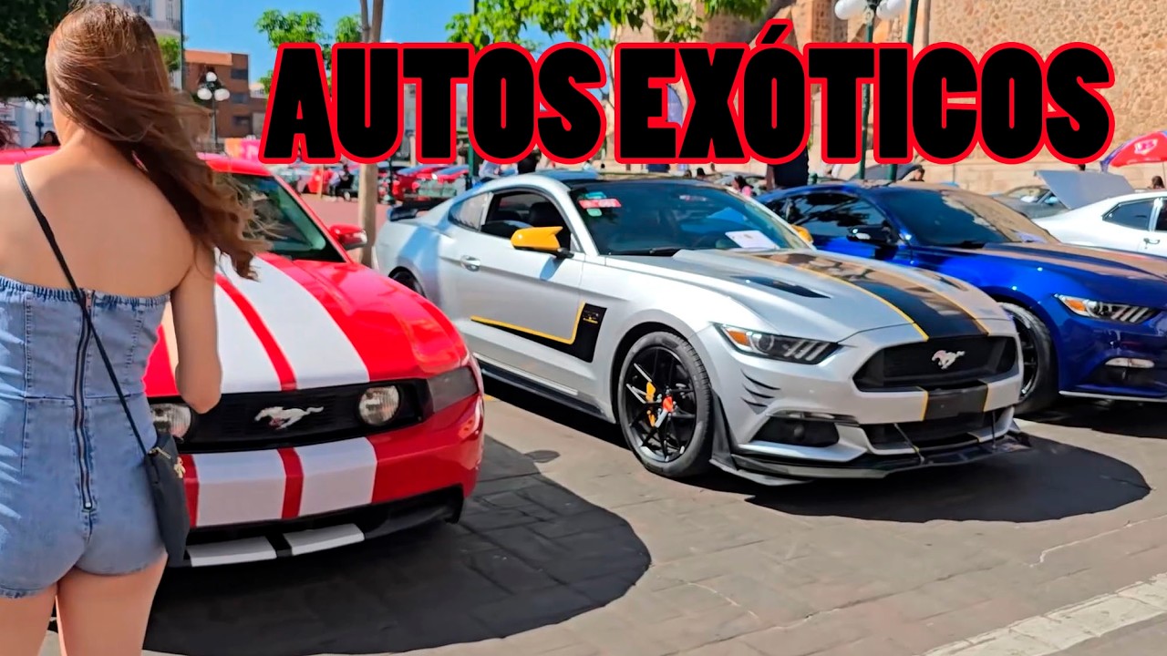 EXPO DE AUTOS EXÓTICOS DEPORTIVOS CLÁSICOS Y MODERNOS EN TEPATITLÁN JALISCO