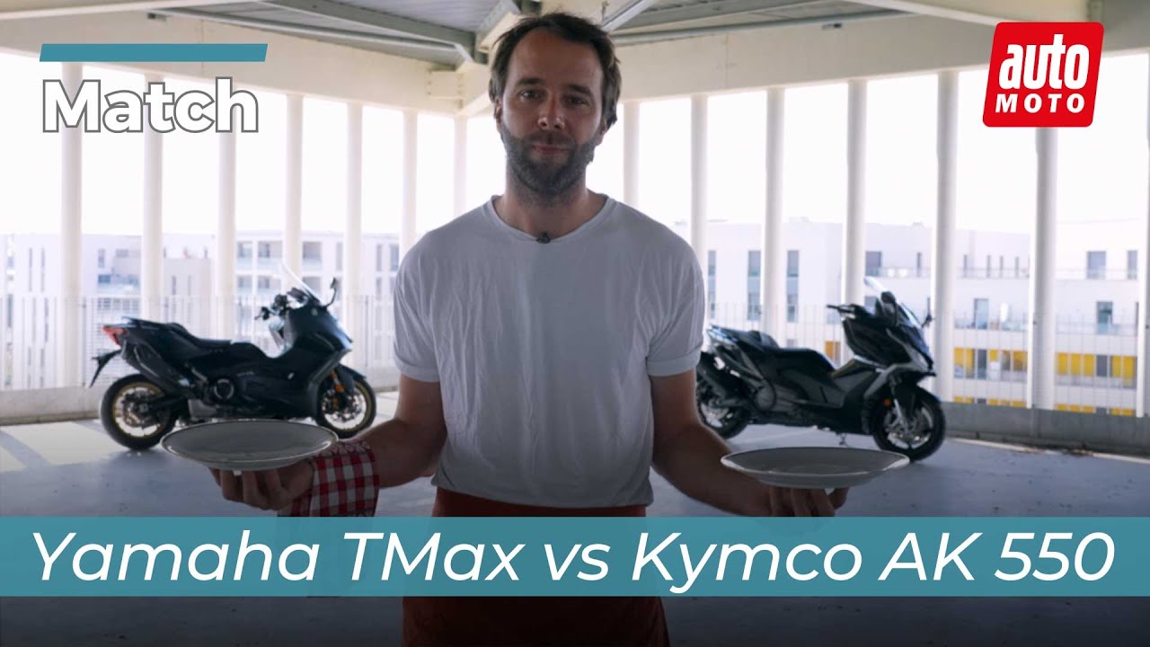 Match : Yamaha Tmax vs Kymco AK 550