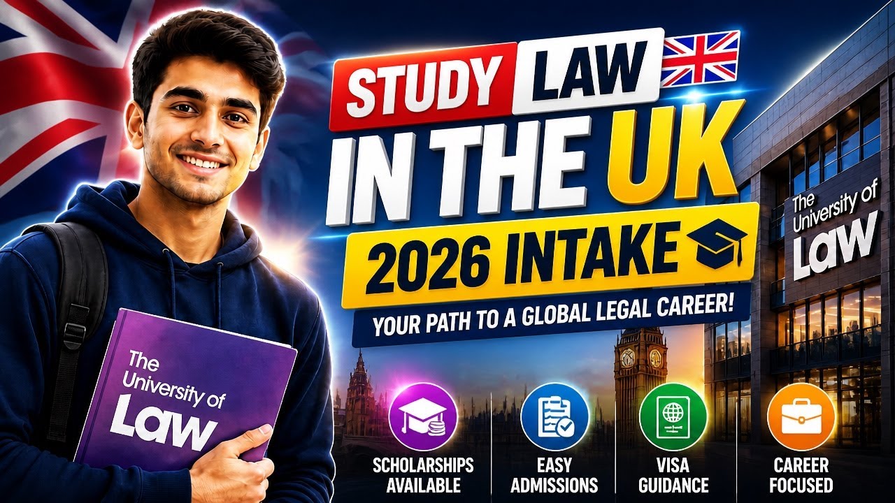 Study Law in the UK 2026: Admission, Scholarships & Visa!