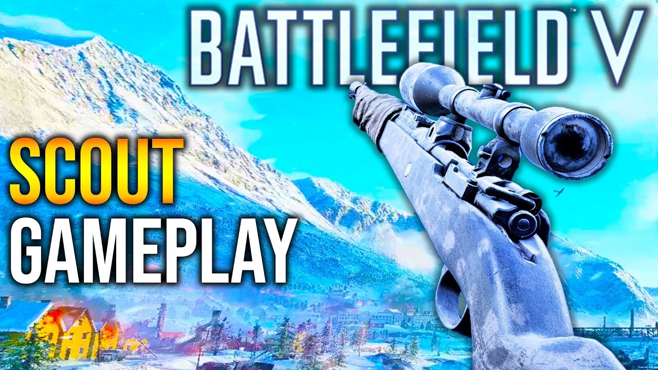BATTLEFIELD 5 Scout Gameplay + Guide (Everything you need to know) BFV Sniping Gameplay