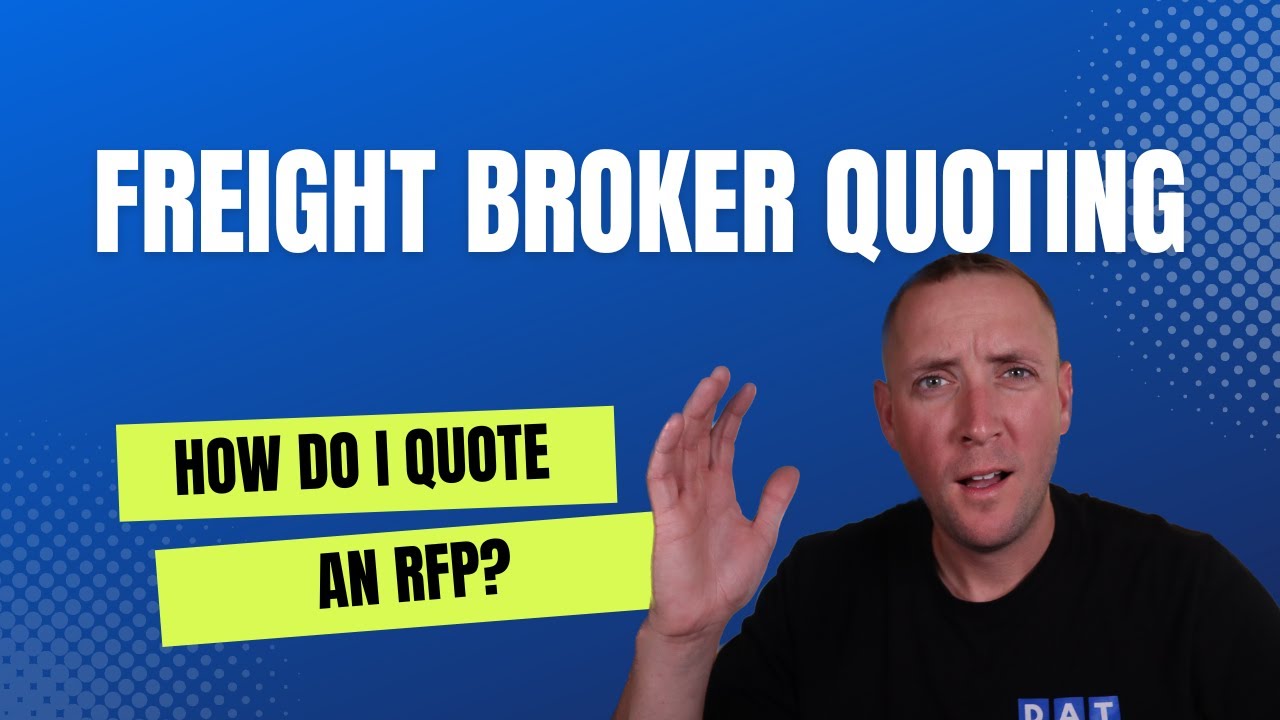 How Do Freight Brokers Quote an RFP? - The Final Mile #2