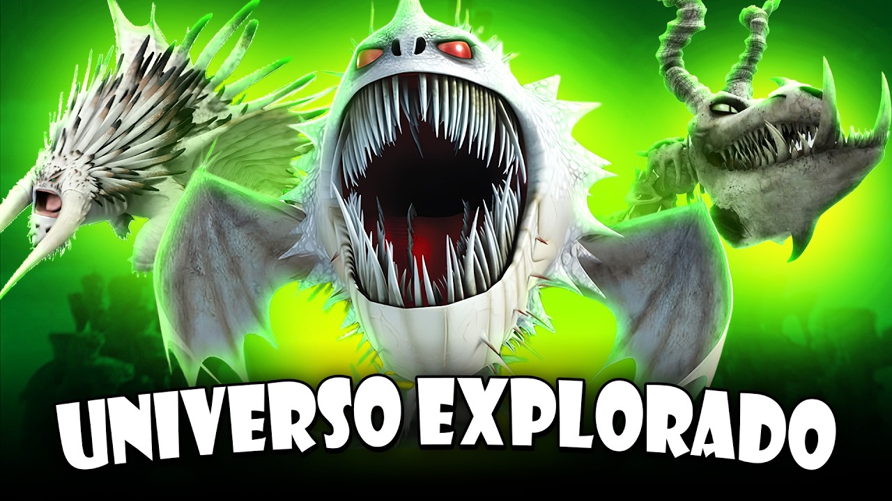 Explicando TODOS os DRAGÕES de Como Treinar o Seu Dragão!