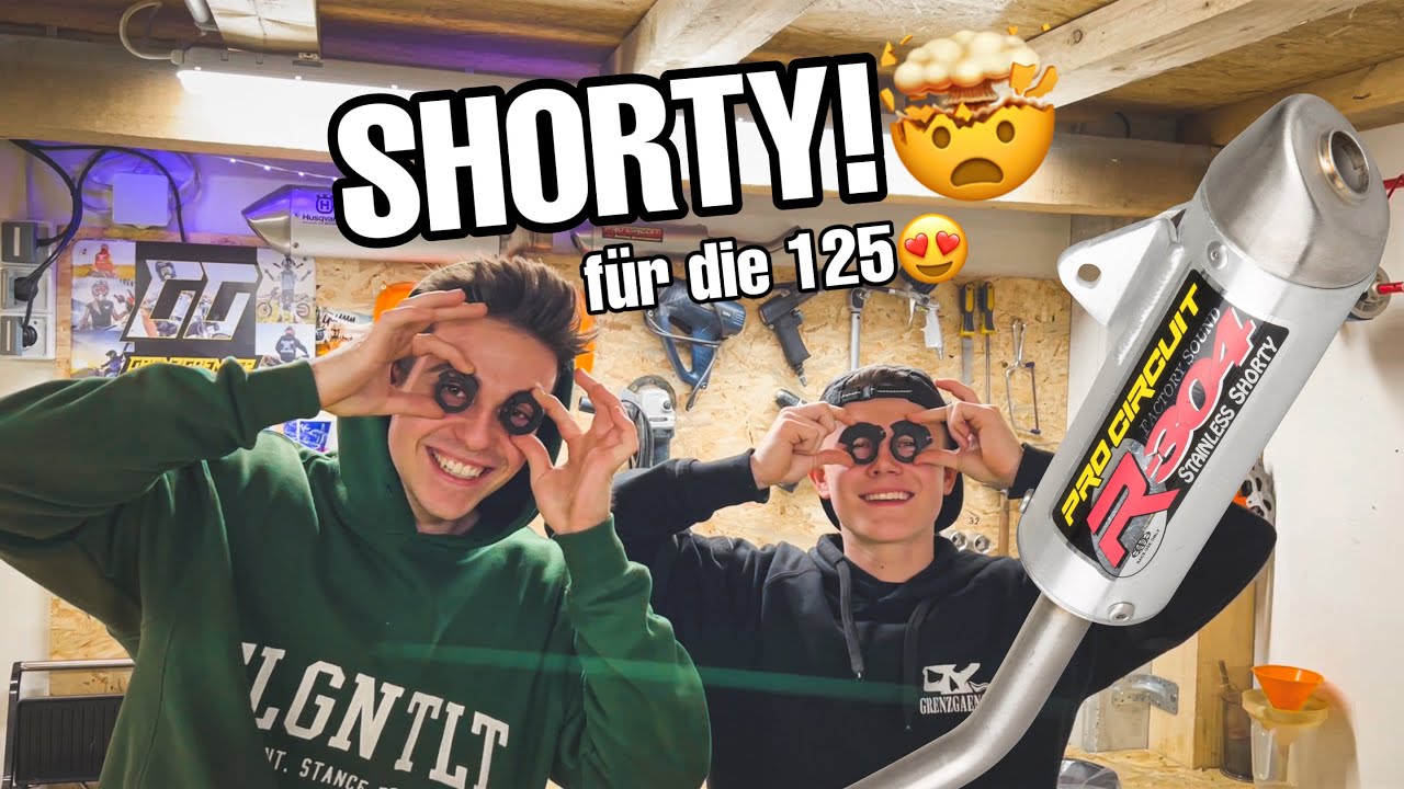 SHORTY FÜR DIE EXC 125!💥