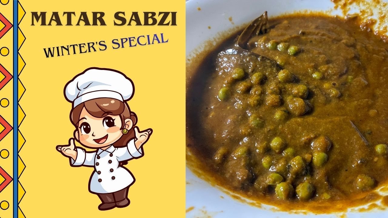 Winter Special Matar Sabzi Recipe | Hare Matar Ki Sabzi | Easy & Healthy
