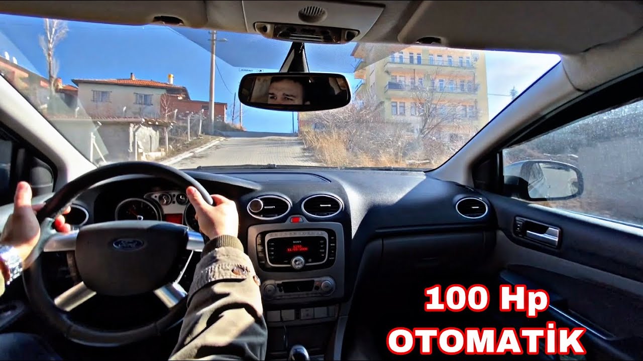 Ford Focus - 1.6 100 Hp - Otomatik 4 İleri - Test Sürüşü - Yokuş Testi - OtoVLOG(PART 66) #POV