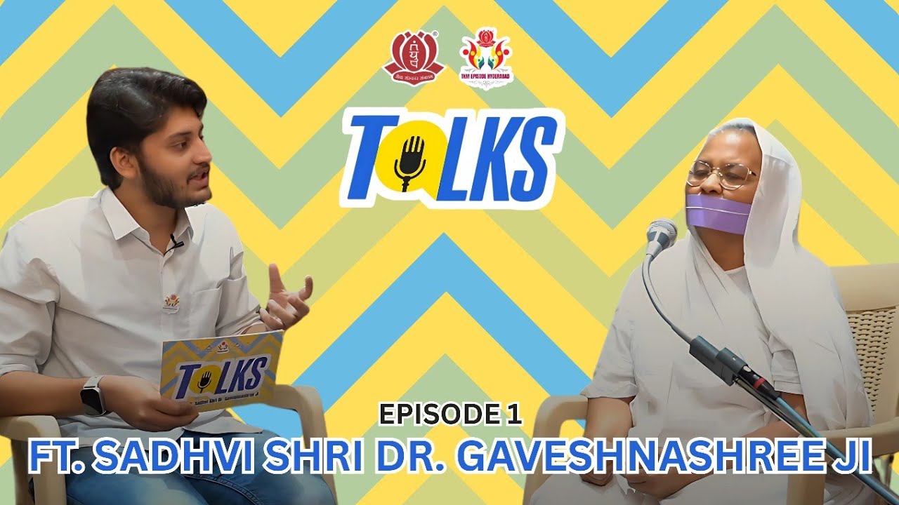 TKM TALKS I Episode 1 I Ft  Sadhvi Dr. Gaveshanashree Ji I TKM EPISODE HYD @JaiJaiJyoticharan