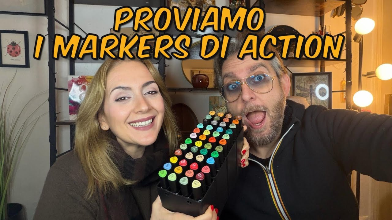 PROVIAMO I MARKERS DI ACTION. COME SONO? - Arte per Te