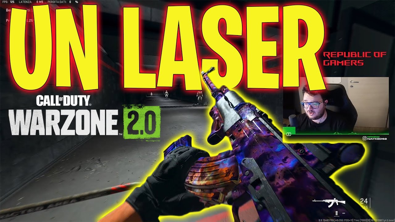 HO TRASFORMATO QUESTA ARMA IN UN LASER! [WARZONE2]