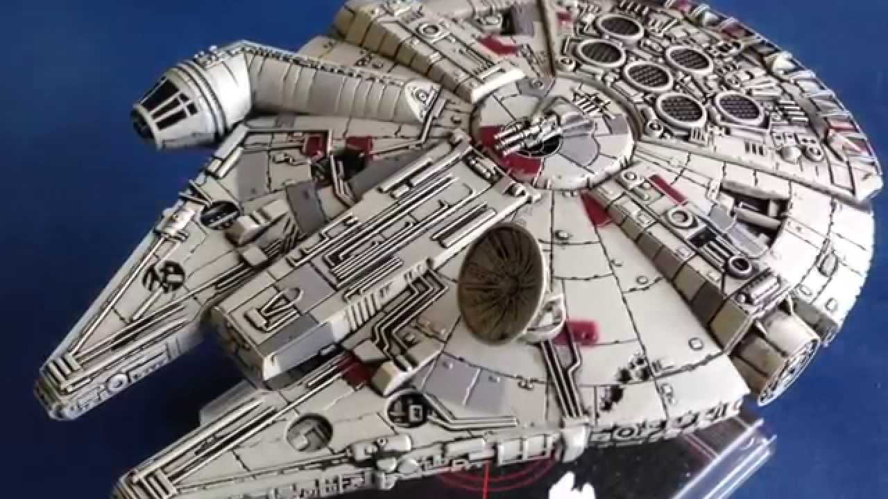 The Cardboard Dungeon: X-Wing Ship Review - Millennium Falcon