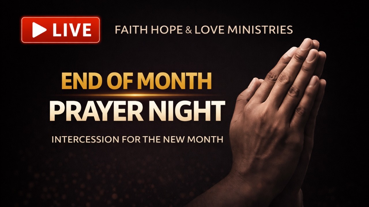 A NIGHT OF INTERCESSION | End of the Month Prayer (LIVE)