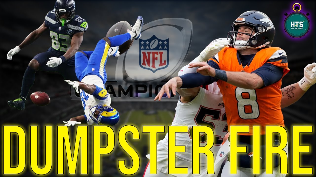 NFL Championship Weekend Dumpster Fire | Recap