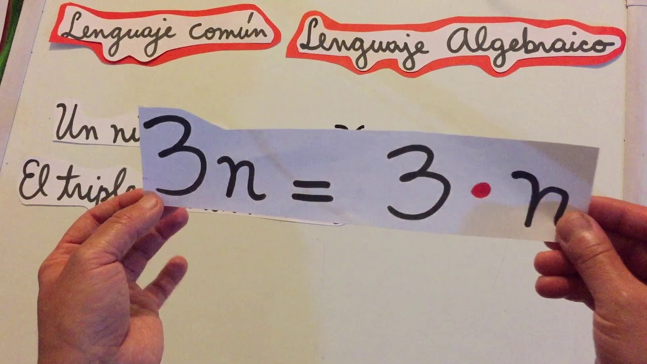 Lenguaje Algebraico