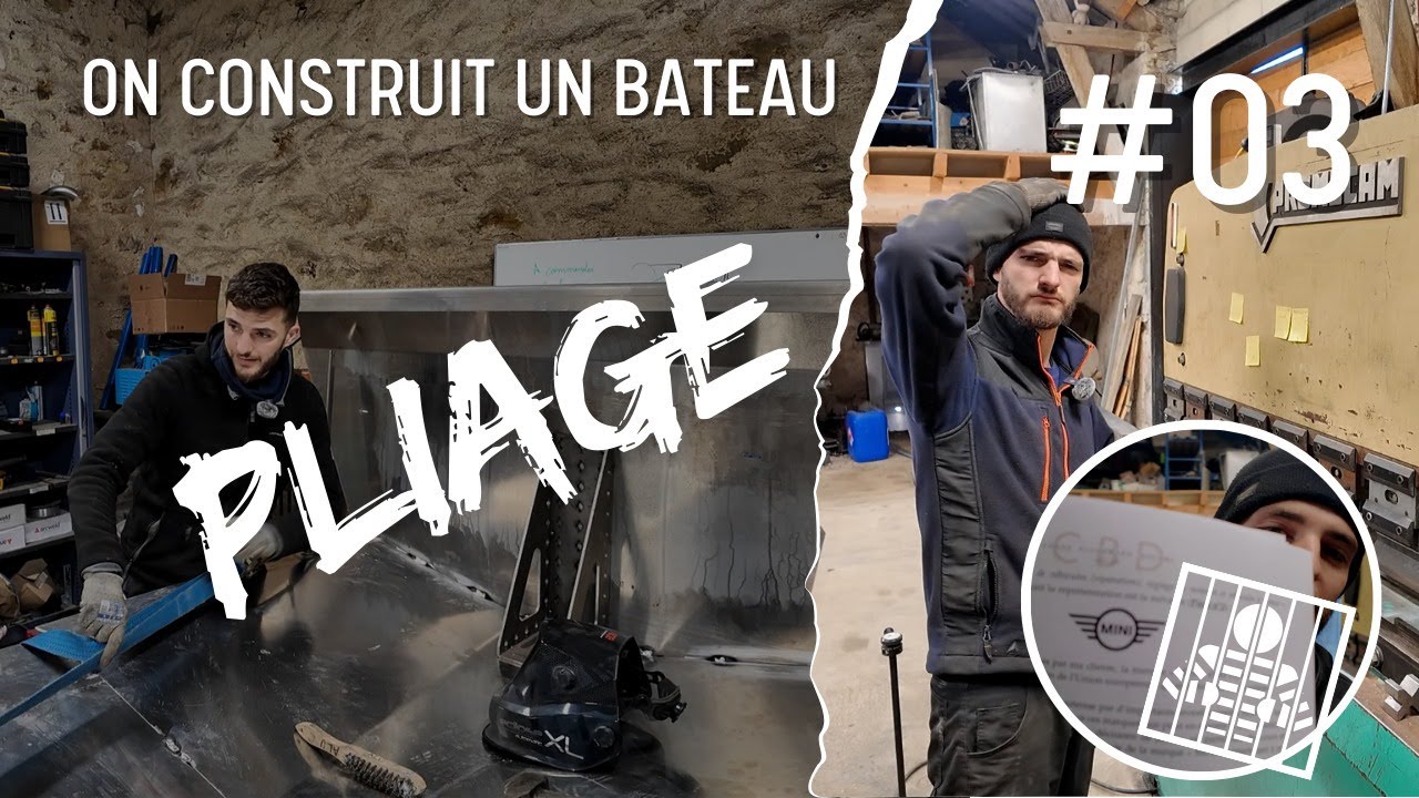 Les galères du pliage - Jet boat partie 3