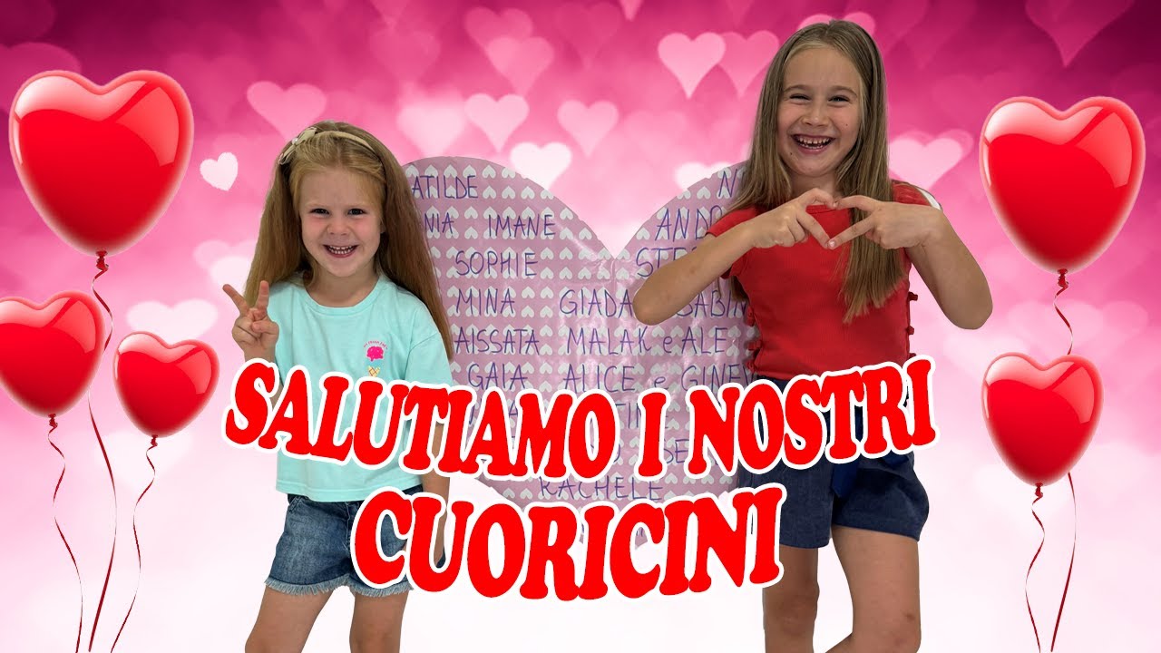 SALUTIAMO TUTTI I NOSTRI CUORICINI 💗💗