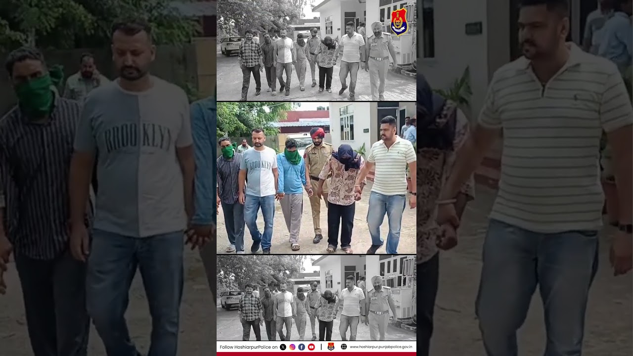 Armed Robbery Accused Nabbed, Loot Recovered Swiftly | Hoshiarpur Police