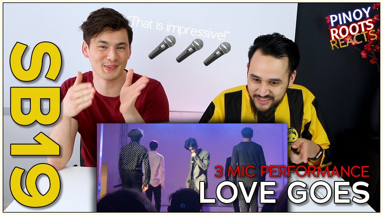 SB19 Love Goes | Реакция 3 микрофонов и 5 участников (челлендж?)