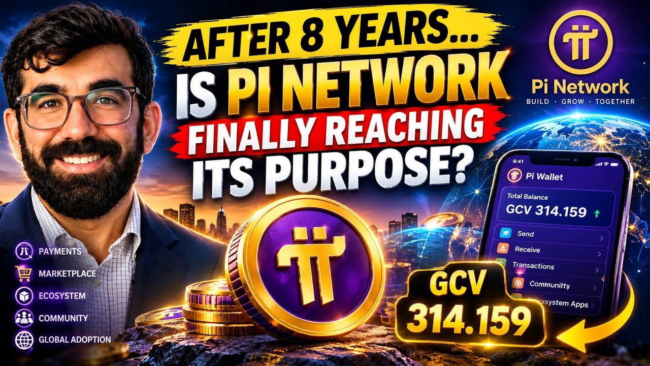 🔥 8-ЛЕТНИЙ ПУТЬ PI NETWORK: Видение наконец становится РЕАЛЬНОСТЬЮ!
