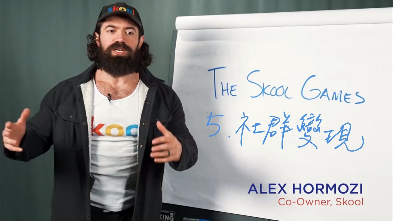 💡 Alex Hormozi 親授｜Skool 社群的定價策略與變現