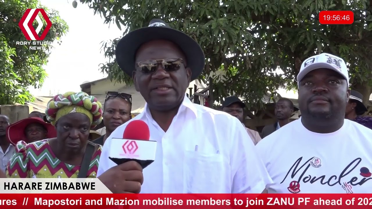 Mapostori and Mazion for ED Mobilise Members to Join ZANU PF Ahead of Zanu Pf 2026 National Cell Day