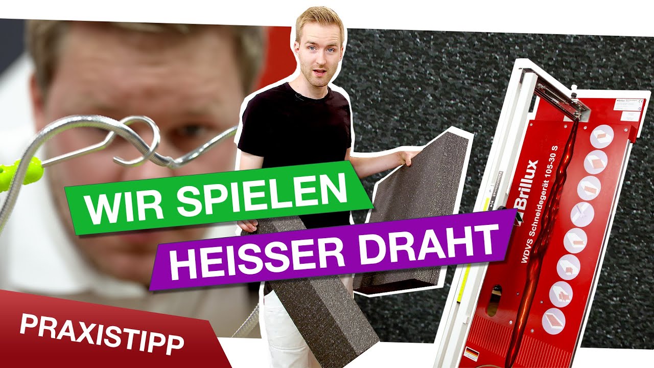 Der heiße Draht: das WDVS Schneidegerät