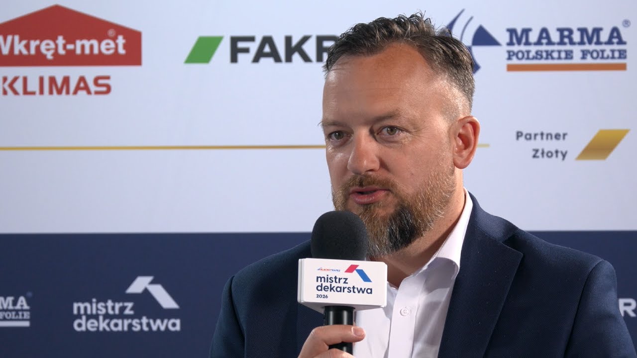 Rozmowa z Piotrem Niedzielą, Dyrektorem Sprzedaży Południe, Blachotrapez | Mistrz Dekarstwa 2026
