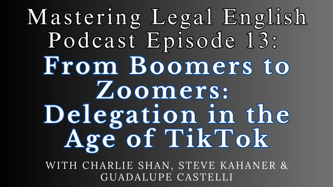#13 - From Boomers to Zoomers: Delegation in the Age of TikTok