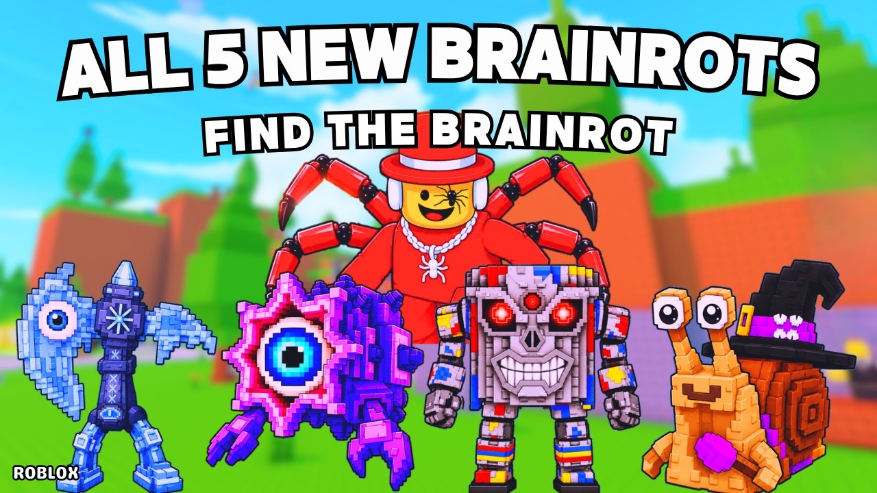 How To Get All 5 NEW BRAINROTS in Find the Brainrot [489] | Roblox