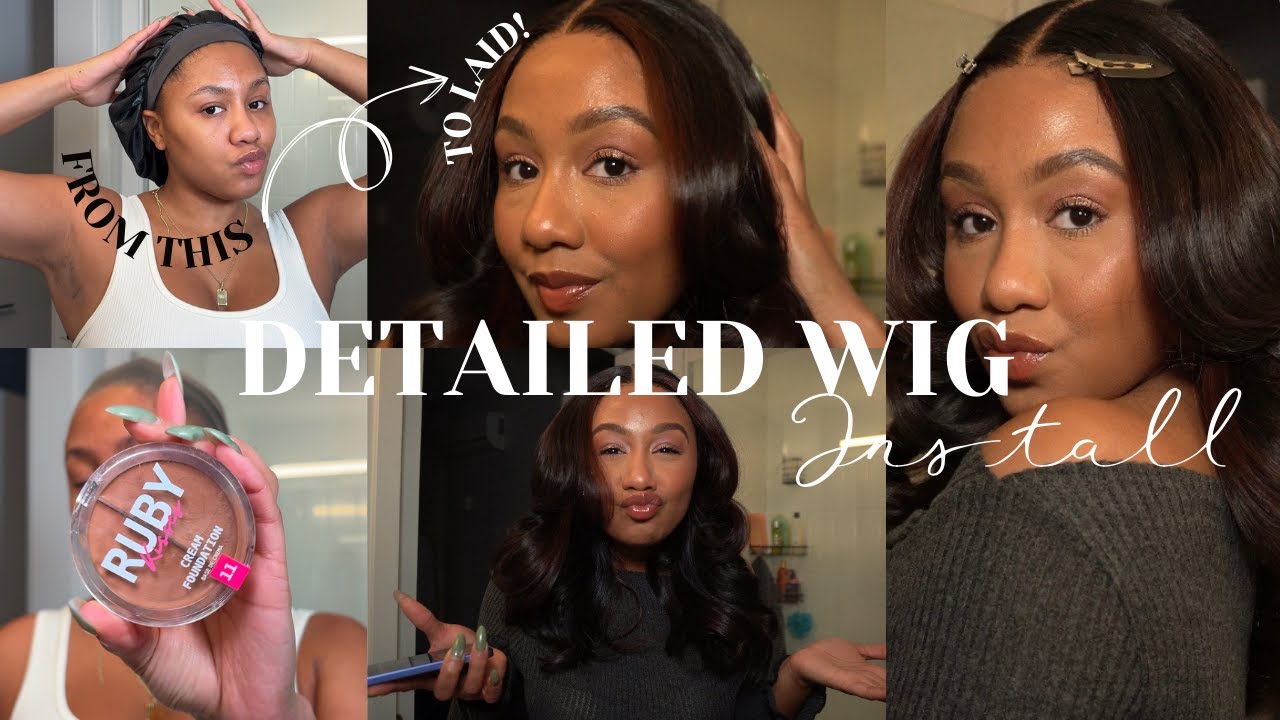 DETAILED CLOSURE WIG INSTALL FOR BEGINNERS| STEP BY STEP TUTORIAL