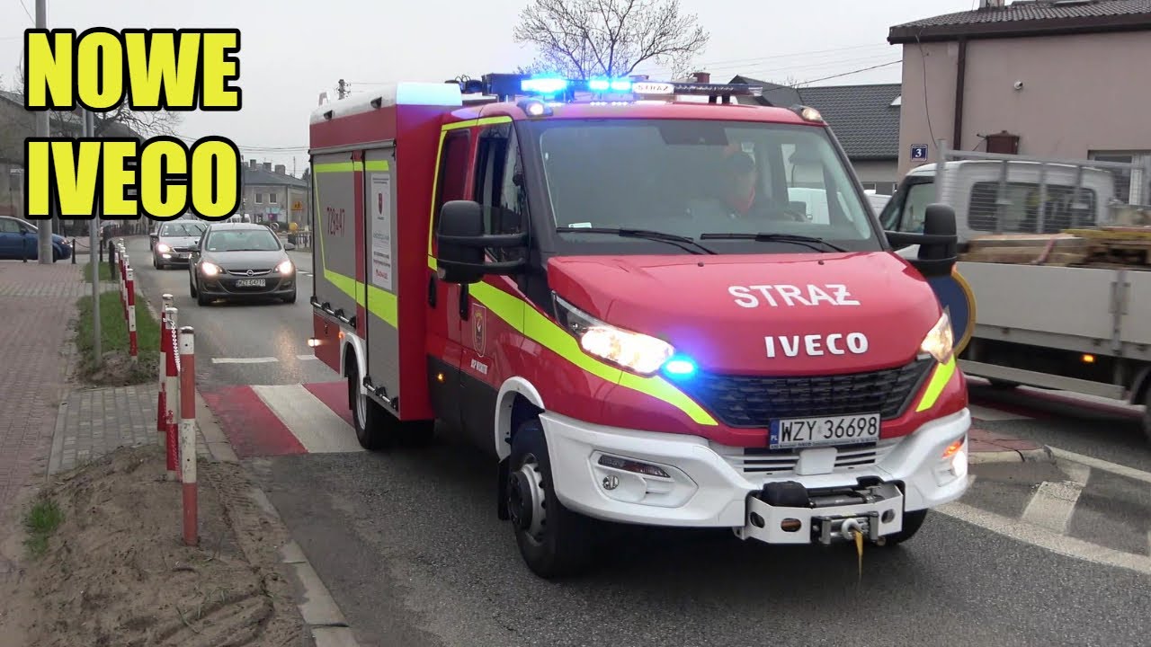 Powitanie nowego wozu 729[M]47 GLBM Iveco Daily/Iuvo Cars dla OSP Wiskitki