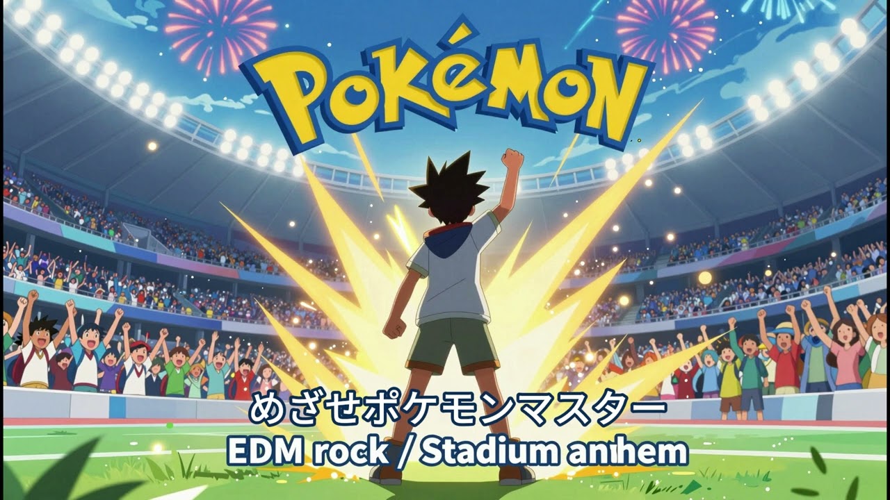松本梨香-めざせポケモンマスター『Pokémon』OP｜EDM Rock x Stadium AnthemUniverse｜RE:SONG UNIVERSE