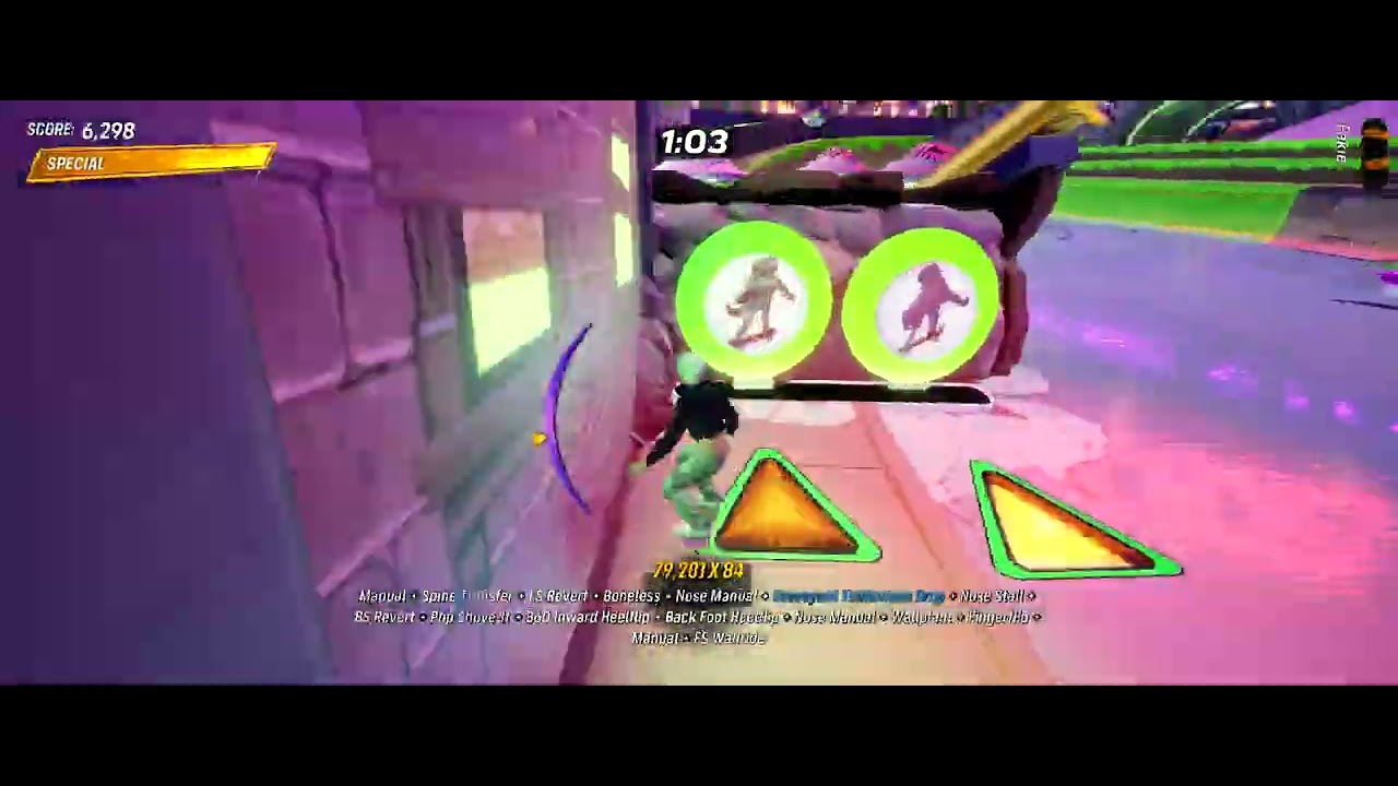 Pinball One-Combo Speedrun 01:42.200 - THPS 3 + 4